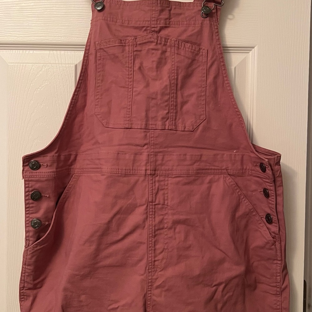 Blue Mountain Brand Mauve Overalls with Button Details